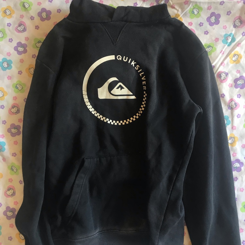 black quicksilver hoodie